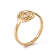 Ионное покрытие (ip) 201 вихревое регулируемое кольцо из нержавеющей стали для женщин RJEW-C045-07G-1