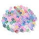 Perles en verre transparentes mat FGLA-YW0001-02B-3