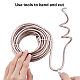 BENECREAT 23 Feet 3 Gauge(6mm) Jewelry Craft Wire Aluminum Wire Bendable Metal Sculpting Wire for Bonsai Trees AW-BC0003-16D-15-3