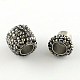 Oval Polymer Clay Rhinestone Brass Magnetic Clasps RB-R038-02-3