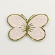 Schmetterling Kostüm Zubehör EDV-Stickerei Tuch Eisen auf Flecken AJEW-S057-M14-3