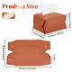 Foldable PVC Imitation Leather Tissue Storage Bags ABAG-WH0005-73D-2