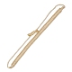 Nylon regolabile bracciali intrecciati cavo di perline BJEW-C011-17E-2
