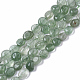 Fili di perline di prehnite verde naturale G-R465-50A-1