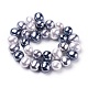 Chapelets de perles de coquille BSHE-L035-E04-3