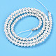 Нити натуральных бусин с ядровым жемчугом PEAR-N016-03B-3