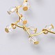 Glass Beads Choker Necklaces NJEW-JN02500-4