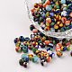 6/0 Opaque Colours Seep Glass Beads SEED-M006-M-1
