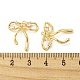 Brass Micro Pave Clear Cubic Zirconia Pendants KK-H460-55G-3