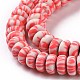 Handmade Polyester Clay Beads Strand CLAY-P001-02A-4