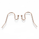 304 Stainless Steel Earring Hooks X-STAS-S111-005RG-NR-2