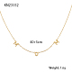 925 подвесные стерлингового серебра ожерелья XJ6705-1-2