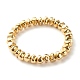 Nuggets ccb braccialetto elasticizzato perline di plastica per ragazze donne BJEW-JB07303-1
