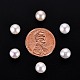 Perlas de perlas naturales keshi PEAR-N020-F02-4