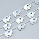 Perlas de concha de nácar de concha blanca natural SSHEL-N036-009-2