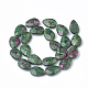 Natural Ruby in Zoisite Beads Strands X-G-S292-20-2