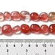 Chapelets de perles en verre de quartz de cerise G-A247-06-2