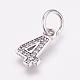Thai 925 Sterling Silber Charms STER-G018-22A-1