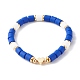 Bracelets en perles de pâte polymère faites main BJEW-JB06423-02-1