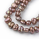 Natural Cultured Freshwater Pearl Beads Strands PEAR-Q007-04B-3