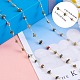 Chaînes de perles de copeaux de tourmaline naturelle CHC-SZ0001-62C-2
