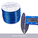 BENECREAT 20 Gauge 770FT Aluminum Wire Anodized Jewelry Craft Making Beading Floral Colored Aluminum Craft Wire - Blue AW-BC0001-0.8mm-01-8