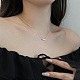 925 подвесные стерлингового серебра ожерелья NJEW-M209-02-2