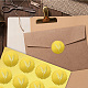 34 hoja de pegatinas autoadhesivas en relieve de lámina dorada. DIY-WH0509-051-6