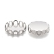 304 Stainless Steel Cabochon Settings STAS-P249-16A-P-2