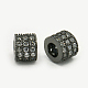 Perles de cubes zircone en laiton  ZIRC-F001-72-2