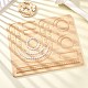 Rectangle Wood Bracelet Design Boards TOOL-YWC0003-03B-6