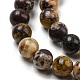 Chapelets de perles de fleur de cerisier en jaspe naturel G-C079-A02-03-4