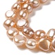 Natural Cultured Freshwater Pearl Beads Strands PEAR-E017-38A-3
