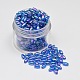 Perles acryliques transparentes écologiques plaquées de riz plaqué couleur ab X-PACR-I002-27-1