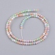 Chapelets de perles en verre à facettes GLAA-G074-B05-2