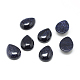 Synthetic Blue Goldstone Cabochons G-T024-12x16mm-11-1