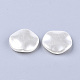 Perles d'imitation perles en plastique ABS OACR-T017-18-2