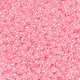 ガラスシードビーズ  セイロン  ラウンド  ピンク  3mm  穴：1mm  約10000個/ポンド SEED-A011-3mm-145-2
