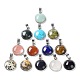 Natural & Synthetic Mixed Stone Pendants G-K337-07A-1