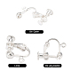 Accessoires de la boucle d'oreille  à visser en laiton KK-L164-01S-2