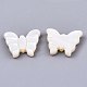 Natural White Shell Mother of Pearl Shell Beads X-SSHEL-N032-09-2
