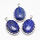 Naturales lapis lazuli colgantes G-D851-32-1