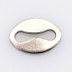 201 Stainless Steel Slice Chain Tabs STAS-P073-15-2