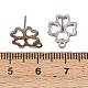 Фурнитура для сережек-гвоздиков из нержавеющей стали 201 EJEW-A071-14A-P-01-5