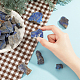 AHANDMAKER Natural Lapis Lazuli Raw Stones & Fountain Rocks G-GA0001-35-3