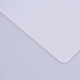 L字型アクリルブックエンド  デスクトップブックホルダーオーガナイザー  ホワイト  12x18.5cm ODIS-WH0005-66-2