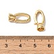 Латунь раз по сравнению с застежками KK-H483-10G-3
