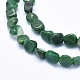Brins de perles de jade canadien naturel G-G765-55-3