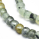 Chapelets de perles en préhnite naturelle G-D0003-B03-3