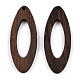 Colgantes de madera de wengué natural WOOD-T023-40-2